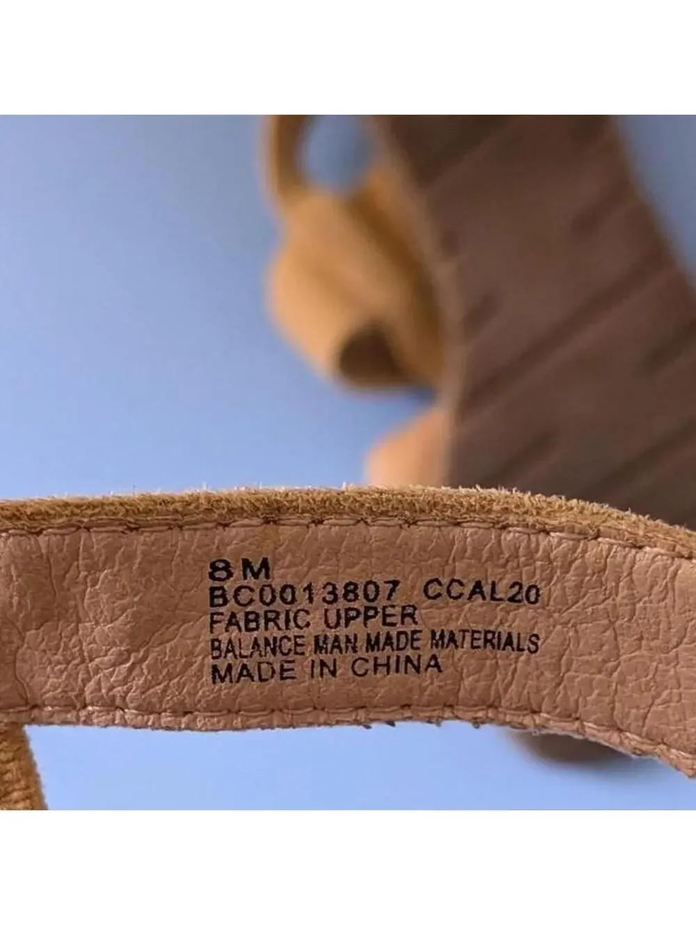 B.O.C. Women's Yellow and Tan Sandal